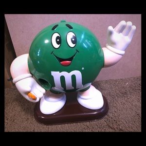 M&M candy dispenser